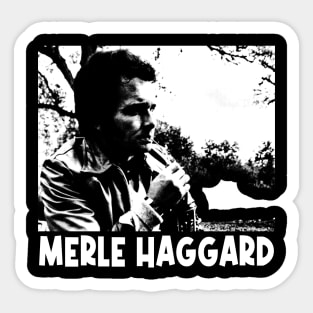 Vintage Music Retro Merle For Men Women Sticker